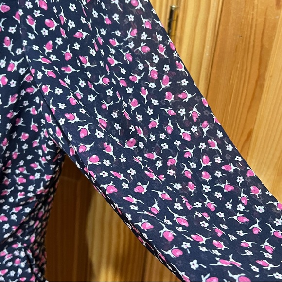 LAUREN RALPH LAUREN FLORAL GEORGETTE DRESS SIZE 18 - Picture 12 of 15